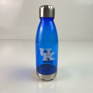University of Kentucky UK Wildcats Sports Water Bottle 16 fl oz Blue Silver Lid